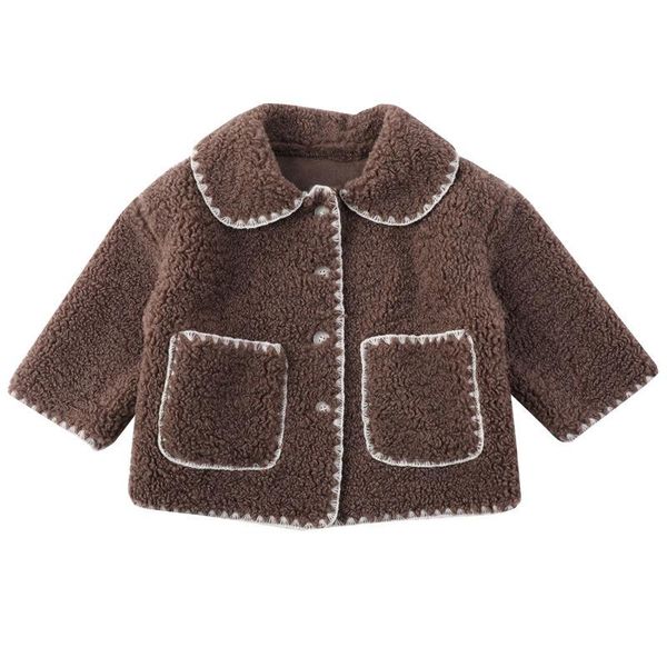 down coat girl's turn-down collar solid color pockets thick fur winter warm coats casual fashion wind break outdoor jackets, Blue;gray
down coat girl's turn-down collar solid color pockets thick fur winter warm coats casual fashion wind break outdoor jackets, Blue;gray