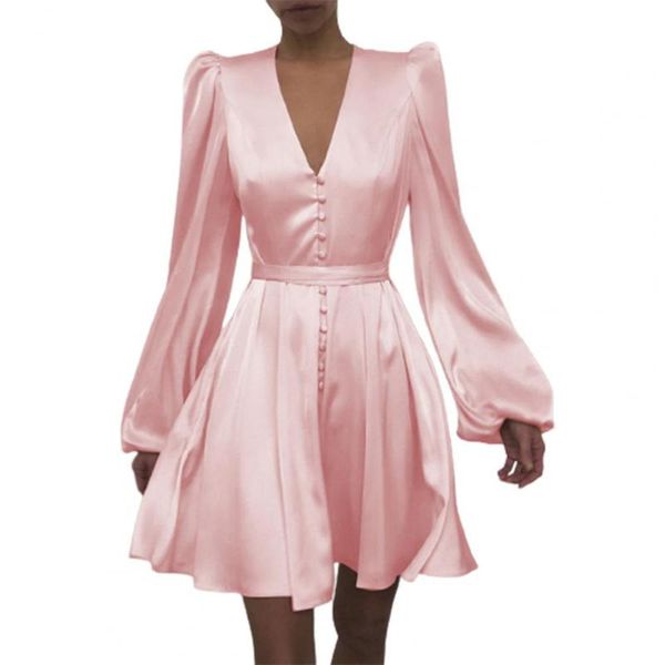 casual dresses dress v-neck mid waist polyester fiber women puff sleeve for wedding, Black;gray
casual dresses dress v-neck mid waist polyester fiber women puff sleeve for wedding, Black;gray