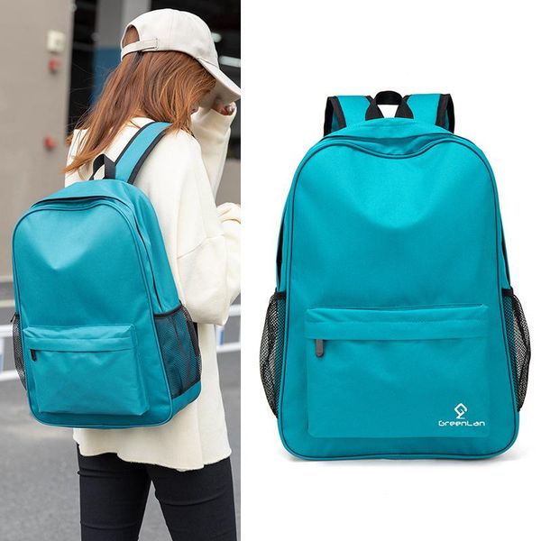 backpack solid color school girl boy waterproof oxford simple bag for teen preppy style casual sports shoulder
backpack solid color school girl boy waterproof oxford simple bag for teen preppy style casual sports shoulder