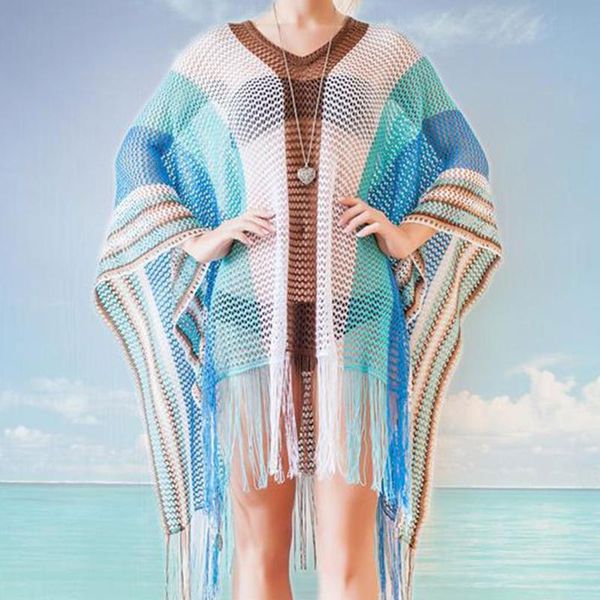 casual dresses saida de praia feminino 2021 fishnet female knitted trendy boho dress plus size summer beach womens clothing tunic capes, Black;gray
casual dresses saida de praia feminino 2021 fishnet female knitted trendy boho dress plus size summer beach womens clothing tunic capes, Black;gray
