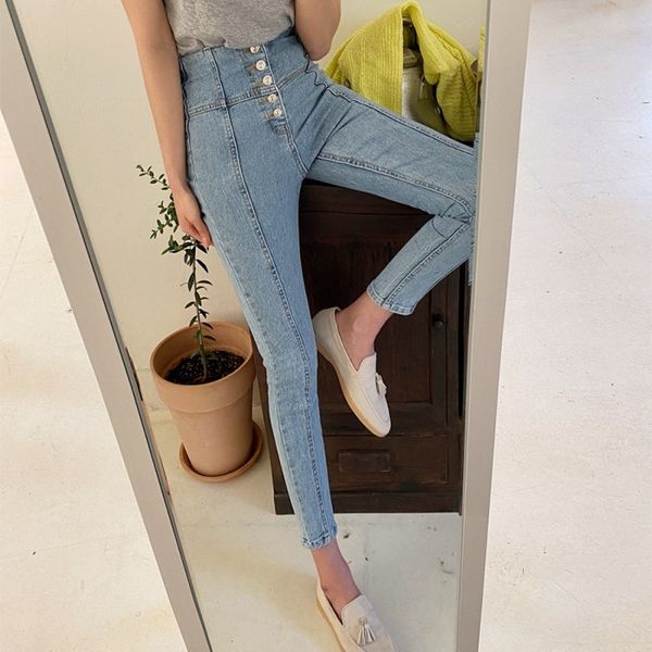 streetwear single-breasted ny stretchable shredded female jeans 2021 will see women's brim pants, Blue
streetwear single-breasted ny stretchable shredded female jeans 2021 will see women's brim pants, Blue
