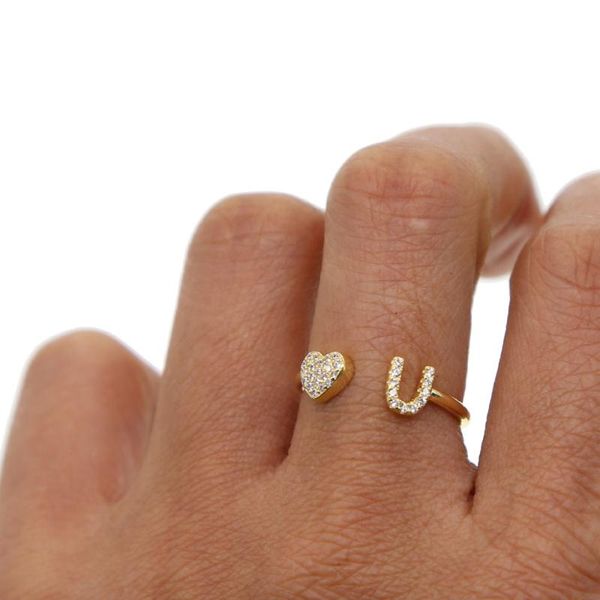 wedding rings delicate charm love u ring fashion cz heart loving cute fresh eternal for woman girls adjustable open sweet finger jewelry, Slivery;golden
wedding rings delicate charm love u ring fashion cz heart loving cute fresh eternal for woman girls adjustable open sweet finger jewelry, Slivery;golden