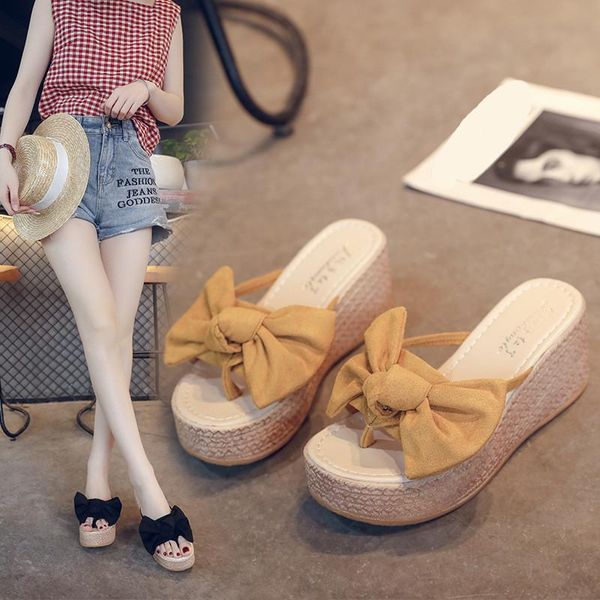 slippers rubber flip flops med shoes woman 2021 butterfly-knot for swimming pool pantofle flock on a wedge hawaiian beach fa, Black
slippers rubber flip flops med shoes woman 2021 butterfly-knot for swimming pool pantofle flock on a wedge hawaiian beach fa, Black