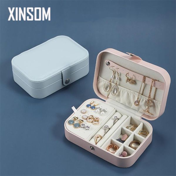jewelry pouches, bags xinsom portable organizer for women pu leather necklace earrings rings box high capacity casket case girls gift, Pink;blue
jewelry pouches, bags xinsom portable organizer for women pu leather necklace earrings rings box high capacity casket case girls gift, Pink;blue