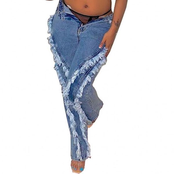 women's jeans women korean slim fit fashion solid color ripped tassel stretch mid-waist denim pencil long pants trousers autumn winter, Blue
women's jeans women korean slim fit fashion solid color ripped tassel stretch mid-waist denim pencil long pants trousers autumn winter, Blue