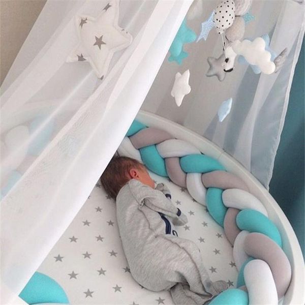 bedding sets 2m/3m baby crib protector knot bed bumper weaving plush infant cushion for borns nursery room decor
bedding sets 2m/3m baby crib protector knot bed bumper weaving plush infant cushion for borns nursery room decor