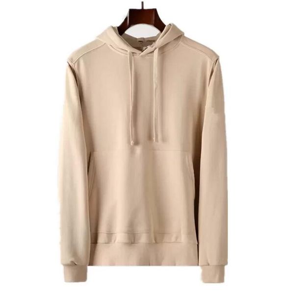 jumpers 2021fw konng gonng spring and autumn fashion brand mens hoodie jumper hoodies coat pure cotton wool basic style, Black