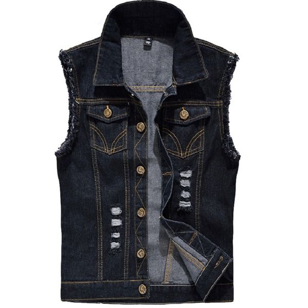 men's vests denim vest mens sleeveless jackets fashion washed jeans waistcoat for tank cowboy male ripped jacket plus size 6xl, Black;white
men's vests denim vest mens sleeveless jackets fashion washed jeans waistcoat for tank cowboy male ripped jacket plus size 6xl, Black;white