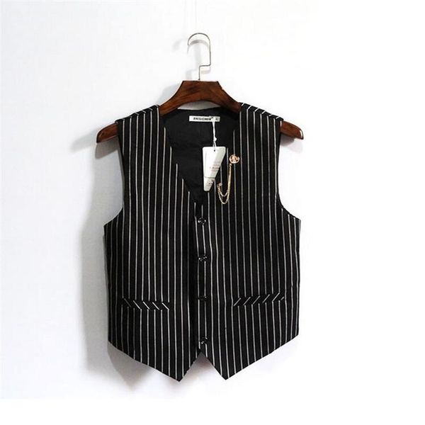 men's vests men vest sleeveless mens waistcoat strip fashion 2021 brand autumn european style jacket casual warm a3489, Black;white
men's vests men vest sleeveless mens waistcoat strip fashion 2021 brand autumn european style jacket casual warm a3489, Black;white