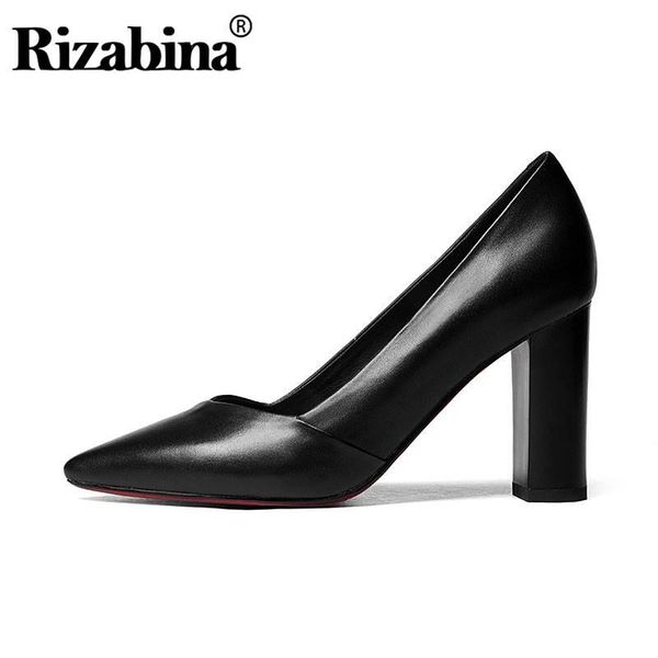 women high heels shoes genuine leather pointed toe office ladies pumps quality party footwear size 33-40 dress, Black
women high heels shoes genuine leather pointed toe office ladies pumps quality party footwear size 33-40 dress, Black