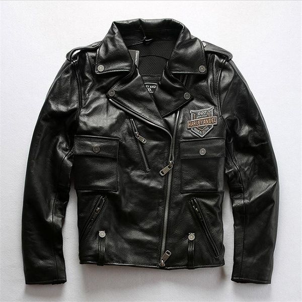 men's leather & faux 2021 winter autumn genuine black jacket large size cowhide motor rider warm simple classsic quality coat
men's leather & faux 2021 winter autumn genuine black jacket large size cowhide motor rider warm simple classsic quality coat