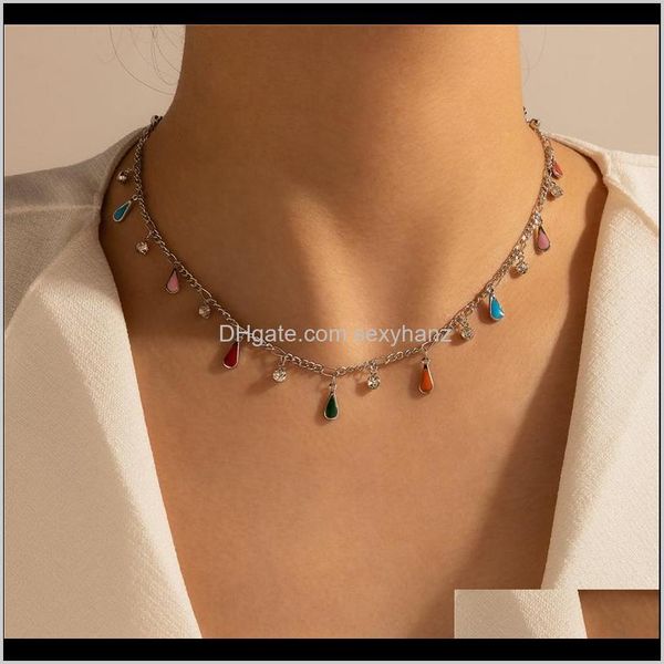 pendant necklaces & pendants delivery 2021 colorful women water drop chokers sier tassel charm short necklace fashion jewelry gift p0o3i, Silver
pendant necklaces & pendants delivery 2021 colorful women water drop chokers sier tassel charm short necklace fashion jewelry gift p0o3i, Silver