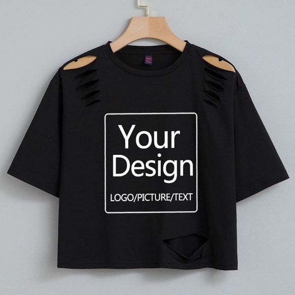 women's t-shirt summer y2k ripped tshirt custom your logo design floral shirt clothes harajuku womens crop female lovely goth tee, White
women's t-shirt summer y2k ripped tshirt custom your logo design floral shirt clothes harajuku womens crop female lovely goth tee, White
