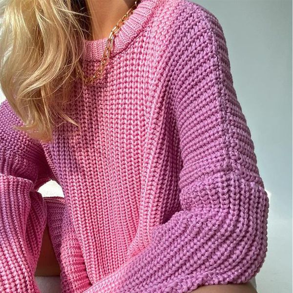 women's sweaters women solid knitted thickening oversized sweater female round neck long sleeve casual loose pullovers 2021 autumn wint, White;black
women's sweaters women solid knitted thickening oversized sweater female round neck long sleeve casual loose pullovers 2021 autumn wint, White;black