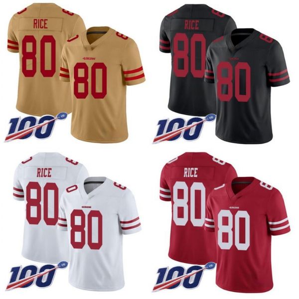 san francisco 49ers men #80 jerry rice women youth 100th season vapor limited jersey, Black;red
san francisco 49ers men #80 jerry rice women youth 100th season vapor limited jersey, Black;red