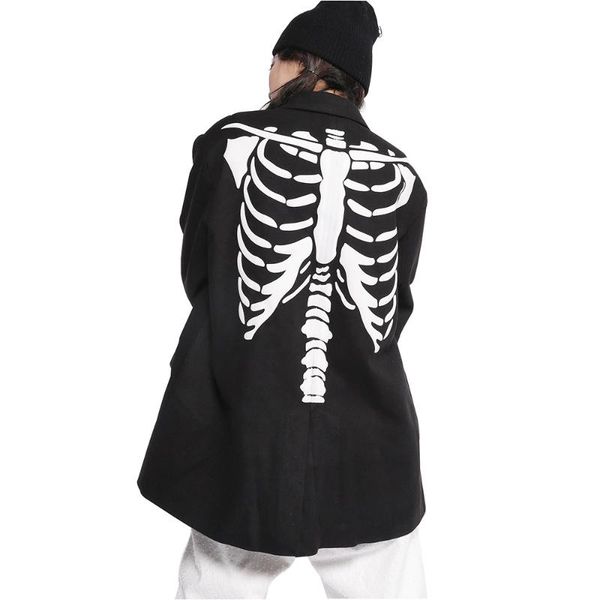 men's jackets streetwear coat for men black skeleton graphic casual jacket 2021 unisex, Black;brown
men's jackets streetwear coat for men black skeleton graphic casual jacket 2021 unisex, Black;brown