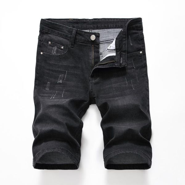 men's jeans summer style short fashion ripped regular fit men denim trousers casual mens shorts plus size streetwear v5up, Blue
men's jeans summer style short fashion ripped regular fit men denim trousers casual mens shorts plus size streetwear v5up, Blue