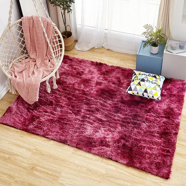 carpets modern simple gradient color rectangle for bedroom decor living room shaggy mats faux fur washable rugs
carpets modern simple gradient color rectangle for bedroom decor living room shaggy mats faux fur washable rugs