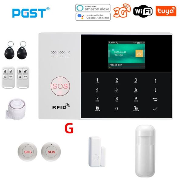 alarm systems pgst pg105 tuya 3g system home burglar security smart kit with solar siren camera app remote control
alarm systems pgst pg105 tuya 3g system home burglar security smart kit with solar siren camera app remote control