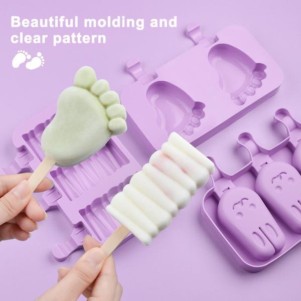 baking moulds funbaky cartoon silicone diy ice cream mold with cover popsicle 3 cell juice milk maker tools
baking moulds funbaky cartoon silicone diy ice cream mold with cover popsicle 3 cell juice milk maker tools