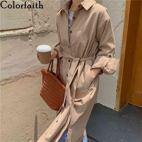 colorfaith new autumn winter women dresses lace up pocketsturn-down collar split korean elegant trench lady dress dr20142 210413, Black;gray
colorfaith new autumn winter women dresses lace up pocketsturn-down collar split korean elegant trench lady dress dr20142 210413, Black;gray