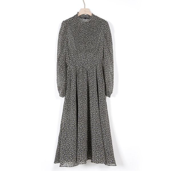 2021bgteever vintage stand collar ruched sleeve a-line dress women floral print elastic waist female dress spring vestidos femme 202, Black;gray
2021bgteever vintage stand collar ruched sleeve a-line dress women floral print elastic waist female dress spring vestidos femme 202, Black;gray