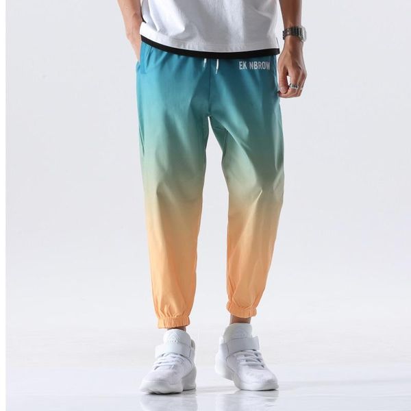 men's pants 2022 hip hop streetwear joggers men casual cargo pant trousers high street elastic waist gradient color harem man, Black
men's pants 2022 hip hop streetwear joggers men casual cargo pant trousers high street elastic waist gradient color harem man, Black