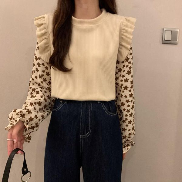 women's blouses & shirts coigarsam blouse women autumn patchwork print long sleeve loose lantern blusas womens and, White
women's blouses & shirts coigarsam blouse women autumn patchwork print long sleeve loose lantern blusas womens and, White