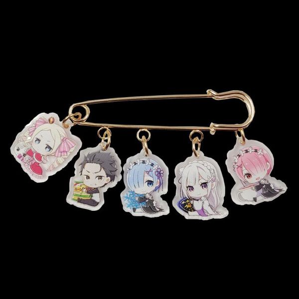 pins, brooches kc gold plated acrylic anime cartoon re:life in a different world from novel brooch overcoat bag badge women men gift, Gray
pins, brooches kc gold plated acrylic anime cartoon re:life in a different world from novel brooch overcoat bag badge women men gift, Gray