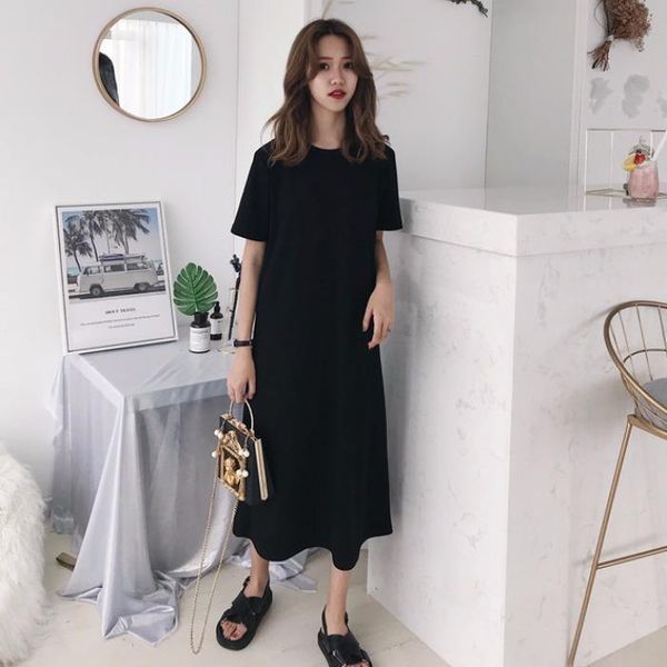 wholesale spring summer women dress solid autumn selling womens fashion casual fp46, Black;gray
wholesale spring summer women dress solid autumn selling womens fashion casual fp46, Black;gray