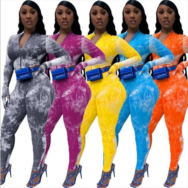 cm.yaya autumn ribbed tie womens tracksuits dye print set knitted zipper sweater pants suit tracksuit matching two piece outfits, Gray
cm.yaya autumn ribbed tie womens tracksuits dye print set knitted zipper sweater pants suit tracksuit matching two piece outfits, Gray