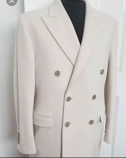 men's suits & blazers male wedding-style suit, two-piece with beige lapel, slim fit style, men's tq5j, White;black
men's suits & blazers male wedding-style suit, two-piece with beige lapel, slim fit style, men's tq5j, White;black
