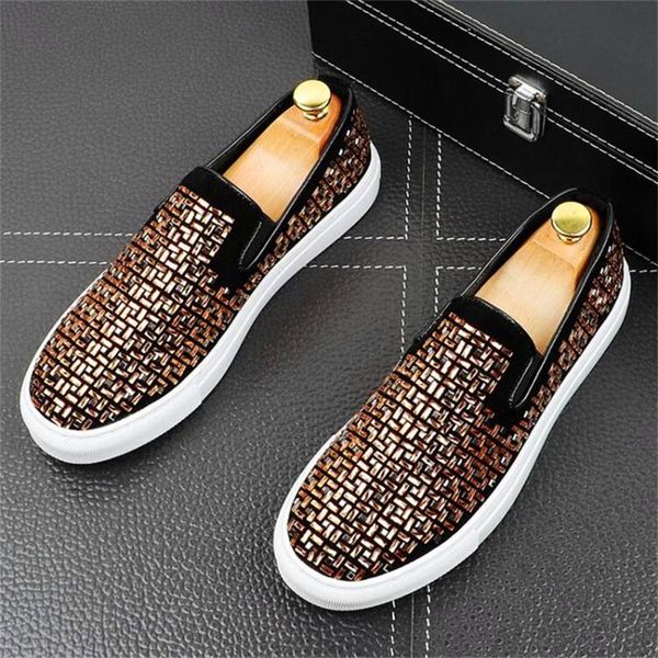 dress shoes rhinestone pointed toe men's leather gold casual spring and autumn fashion small, Black
dress shoes rhinestone pointed toe men's leather gold casual spring and autumn fashion small, Black