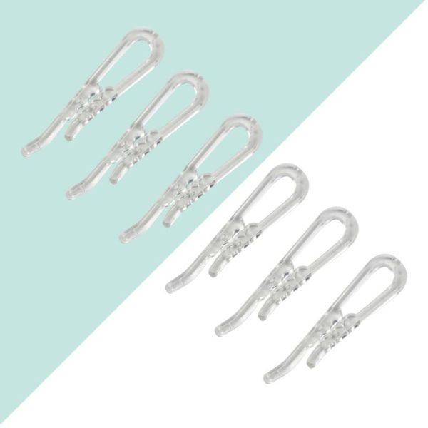 hangers & racks 100pcs transparent clip multifunction stockings cloth toothed clothespin for shirt briefs sock pants
hangers & racks 100pcs transparent clip multifunction stockings cloth toothed clothespin for shirt briefs sock pants
