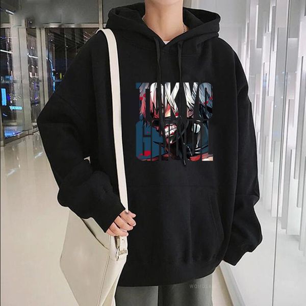 japanese anime tokyo ghoul men hooded harajuku funny of kaneki ken eyes/letter graphics winter keep warm sweatshirts men's hoodi, Black
japanese anime tokyo ghoul men hooded harajuku funny of kaneki ken eyes/letter graphics winter keep warm sweatshirts men's hoodi, Black