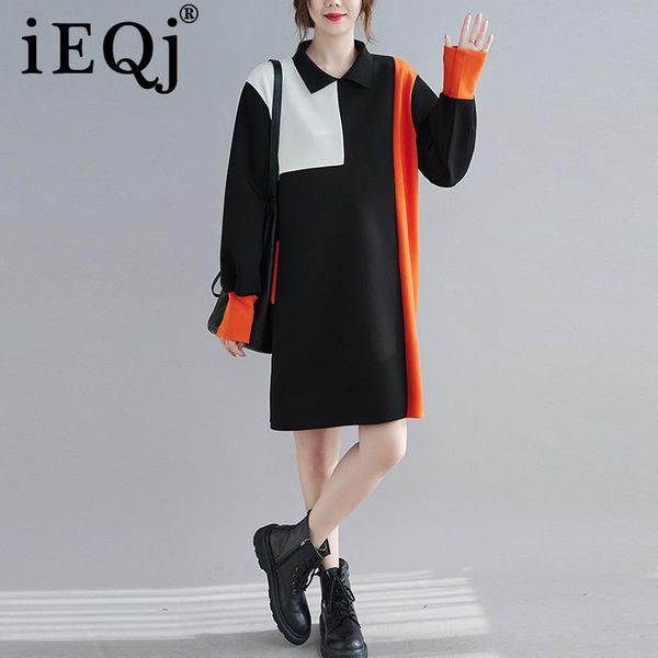 contrast color patchwork dress women plus size lantern sleeve lapel mid length fashion tide 2021 spring 3gd118 casual dresses, Black;gray
contrast color patchwork dress women plus size lantern sleeve lapel mid length fashion tide 2021 spring 3gd118 casual dresses, Black;gray