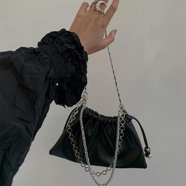 totes fashion design women chain shoulder underarm bag soft pleated pu leather ladies string crossbody black handbags
totes fashion design women chain shoulder underarm bag soft pleated pu leather ladies string crossbody black handbags