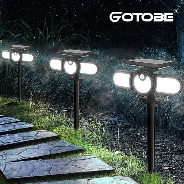 lawn lamps solar lamp 140cob outdoor lights 3head ground pir motion sensor landscape spotlights for garden courtyard jardin
lawn lamps solar lamp 140cob outdoor lights 3head ground pir motion sensor landscape spotlights for garden courtyard jardin