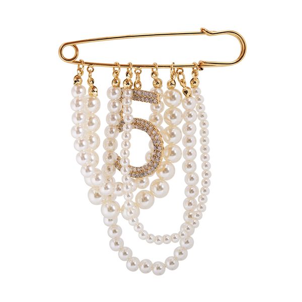 charming number 5 pearl women brooches shiny rhinestone tassel pendant pin brooch 201009, Gray
charming number 5 pearl women brooches shiny rhinestone tassel pendant pin brooch 201009, Gray