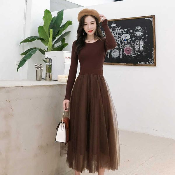autumn winter plus size midi dress korean elegant women chic party long sleeve black warm draped runway vestidos 210528, Black;gray
autumn winter plus size midi dress korean elegant women chic party long sleeve black warm draped runway vestidos 210528, Black;gray