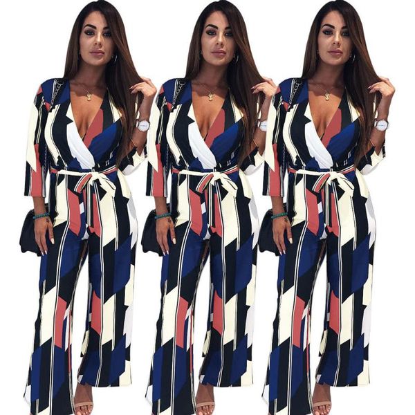 women's jumpsuits & rompers 2021 v-neck tie graffiti long-sleeved party jumpsuit, Black;white
women's jumpsuits & rompers 2021 v-neck tie graffiti long-sleeved party jumpsuit, Black;white