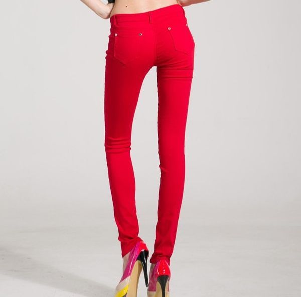 women's jeans autumn women elastic pencil pants candy colored mid waist zipper slim fit skinny full length female trousers fashion 9sua, Blue
women's jeans autumn women elastic pencil pants candy colored mid waist zipper slim fit skinny full length female trousers fashion 9sua, Blue