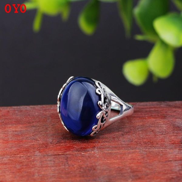 sterling silver retro garnet blue corundum women's fashion classic open ring cluster rings, Golden;silver
sterling silver retro garnet blue corundum women's fashion classic open ring cluster rings, Golden;silver