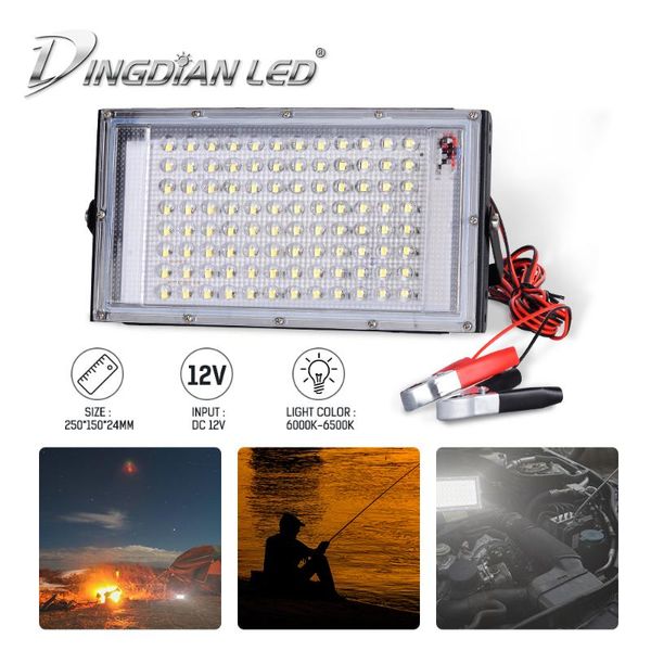 floodlights dc12v alligator clip flood light 100w power electricity outdoor spotlightings led garden night market camping lightings
floodlights dc12v alligator clip flood light 100w power electricity outdoor spotlightings led garden night market camping lightings