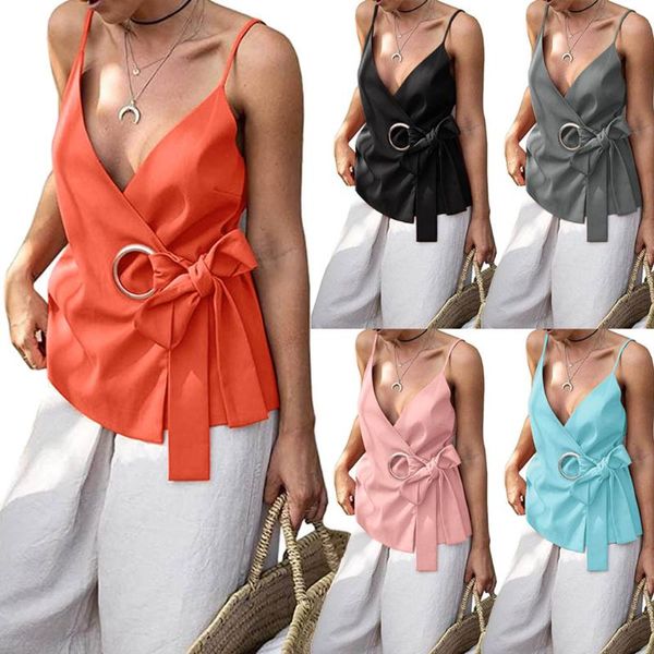 women's tanks & camis feitong fashion women strap tank bow v-neck vest summer camisole casual sleeveless female blusas, White
women's tanks & camis feitong fashion women strap tank bow v-neck vest summer camisole casual sleeveless female blusas, White
