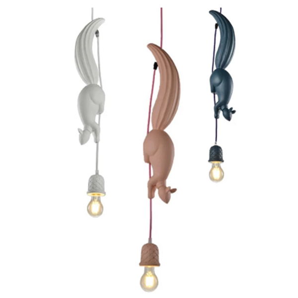 pendant lamps modern art chandelier led resin bedroom e27 animal squirrel industrial children's room decoration
pendant lamps modern art chandelier led resin bedroom e27 animal squirrel industrial children's room decoration