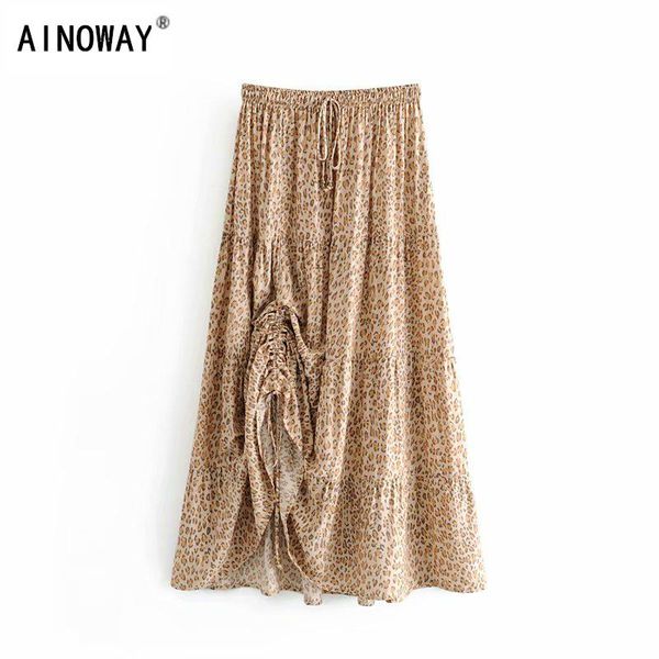 skirts vintage chic fashion hippie women beach bohemian leopard print fold design skirt high elastic a-line boho maxi femme, Black
skirts vintage chic fashion hippie women beach bohemian leopard print fold design skirt high elastic a-line boho maxi femme, Black
