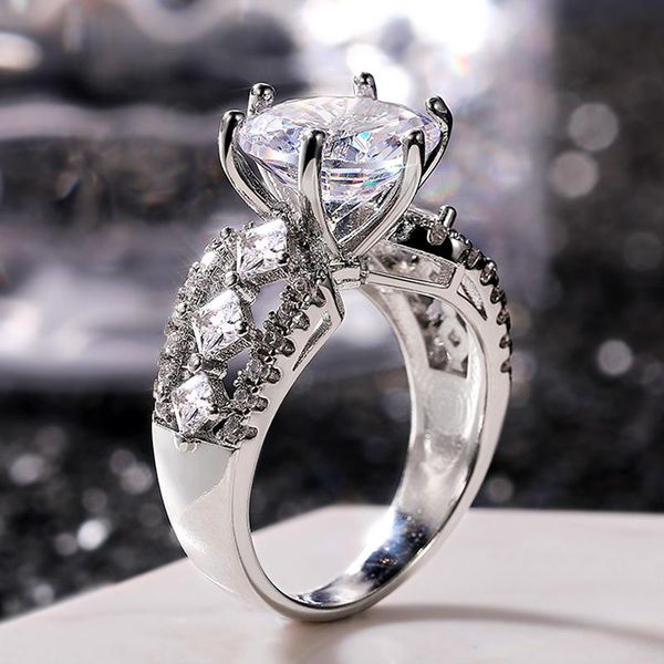 wedding rings jk luxury solitaire engagement for women big round cubic zircon silver color ring elegant female party jewelry, Slivery;golden
wedding rings jk luxury solitaire engagement for women big round cubic zircon silver color ring elegant female party jewelry, Slivery;golden