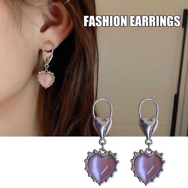 dangle & chandelier heart shape earring for women girls anti fading love earrings exquisite details fashionable jewelry gift ml, Silver
dangle & chandelier heart shape earring for women girls anti fading love earrings exquisite details fashionable jewelry gift ml, Silver