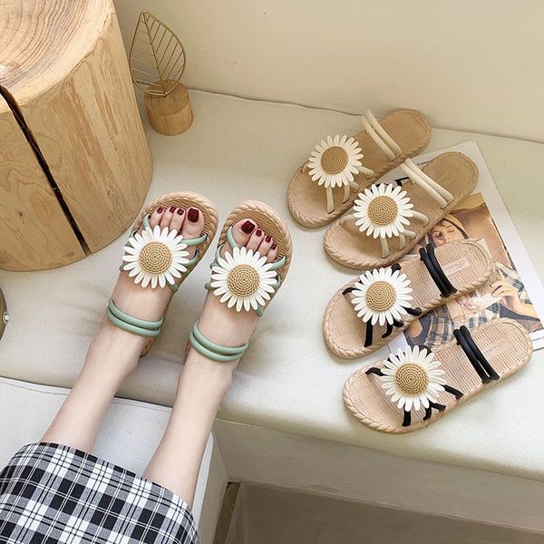 luxury slippers women's sho summer 2021 students' korean slippers fairy wind flat heel chrysanthemum simple word cool slipper fema, Black
luxury slippers women's sho summer 2021 students' korean slippers fairy wind flat heel chrysanthemum simple word cool slipper fema, Black